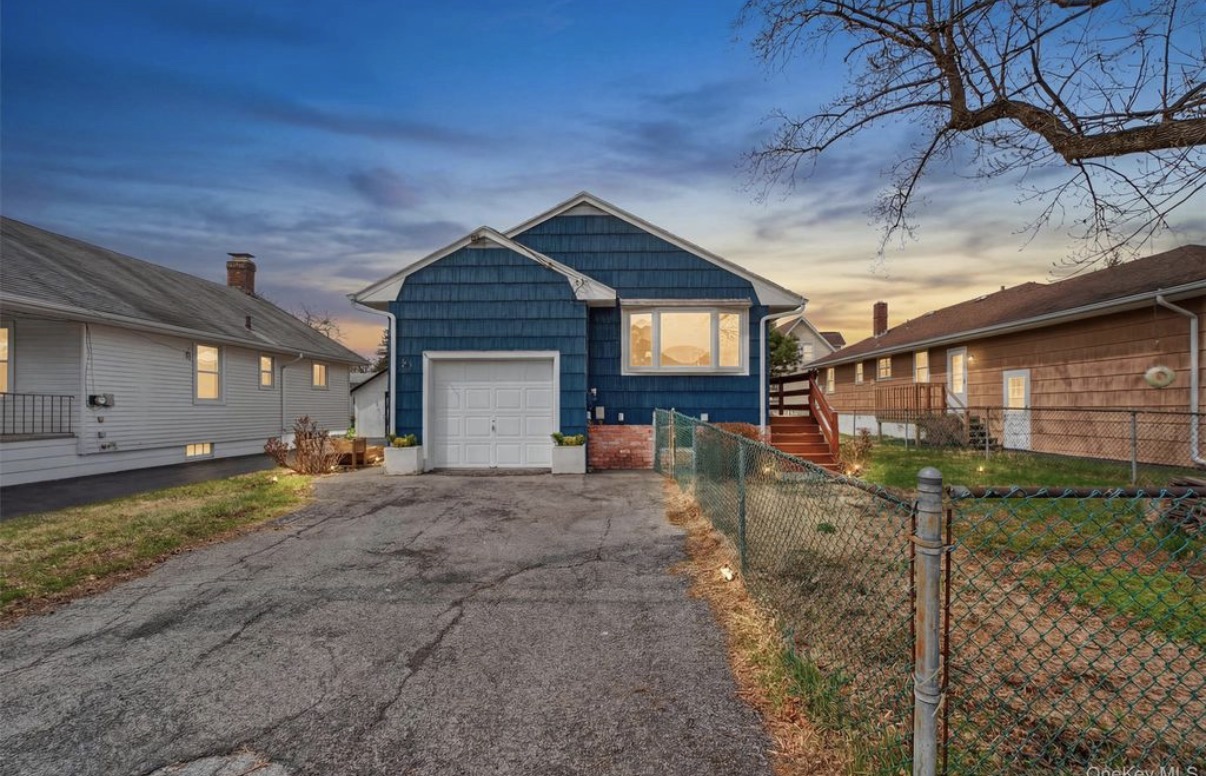 Twilight exterior view